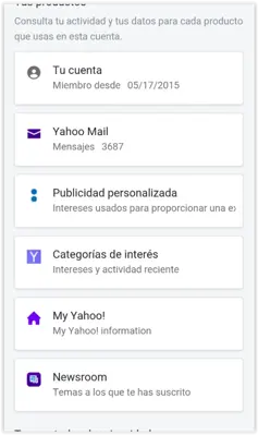 Yahoo! android App screenshot 5